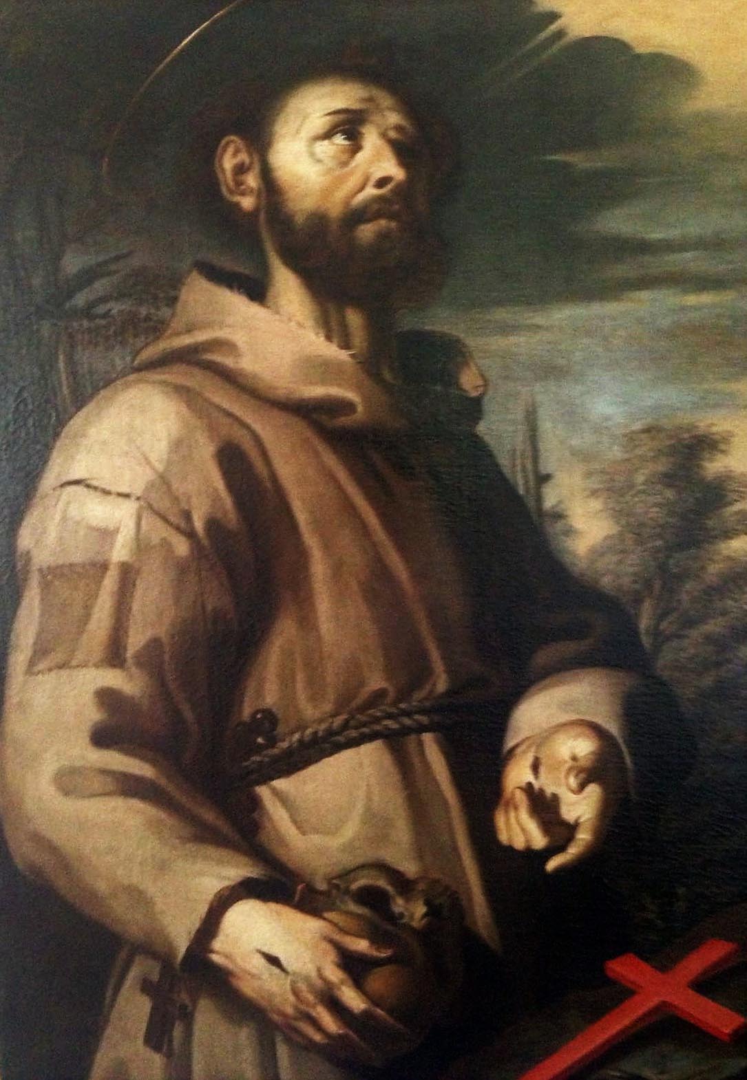 san Francesco caravaggesco seggiano